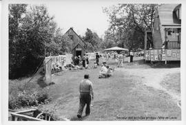 Panorama d'une exposition champêtre