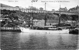 Départ de Québec pour la Baie d'Hudson