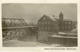 Pont Etchemin et bâtiment du moulin