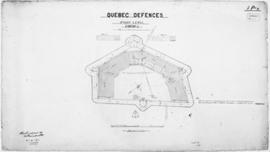 Plan, Fort no 1 Pointe-Lévis (c-6298)